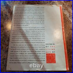 The Living City by Frank Lloyd Wright 1958 Horizon Press, NY HC/DJ