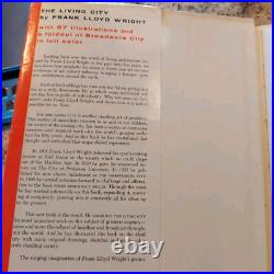 The Living City by Frank Lloyd Wright 1958 Horizon Press, NY HC/DJ
