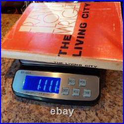 The Living City by Frank Lloyd Wright 1958 Horizon Press, NY HC/DJ