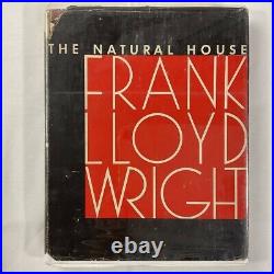 The Natural House Frank Lloyd Wright 1974 First Edition Book Rare