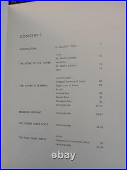 The Story Of The Tower by Frank Lloyd Wright 1956 1st Edition