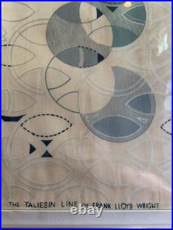 The Taliesin Line of Frank Lloyd Wright (TEXTILES)