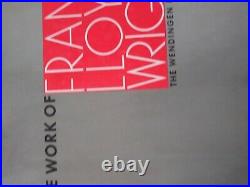 The Work of FRANK LLOYD WRIGHT The Wendingen Edition 1965 Intro by Mrs. Wright