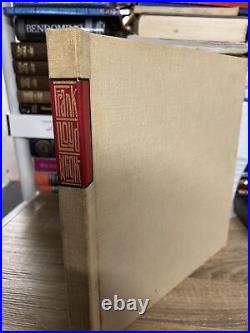 The Work of Frank Lloyd Wright 1965 Hardcover Slipcase First Edition G2