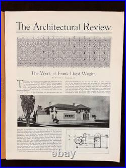 The Work of Frank Lloyd Wright A Prairie School Press Reissue Robert C Spencer