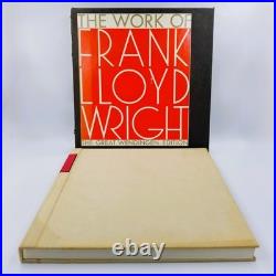 The Work of Frank Lloyd Wright Great Wendingen Edition Book 1965 Horizon Press