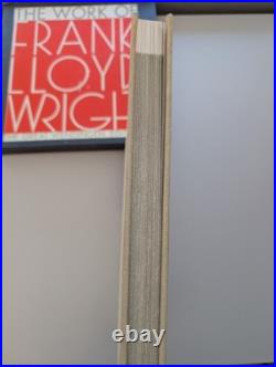 The Work of Frank Lloyd Wright Great Wendingen Edition Book 1965 Horizon Press