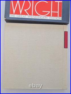 The Work of Frank Lloyd Wright Great Wendingen Edition Book 1965 Horizon Press