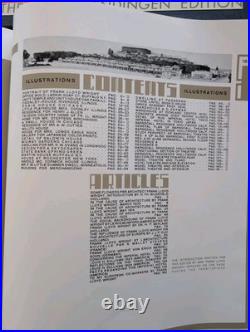 The Work of Frank Lloyd Wright Great Wendingen Edition Book 1965 Horizon Press