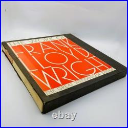The Work of Frank Lloyd Wright Great Wendingen Edition Book 1965 Horizon Press