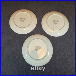 Three Vintage 1990 Frank Lloyd Wright Design on Tiffany & Company Cabaret Plate