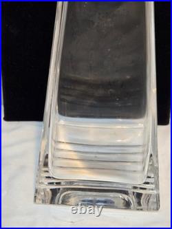 Tiffany And Co. Frank Lloyd Wright Crystal Decanter, Hollow Ball Lid, As Found