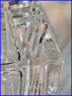 Tiffany And Co. Frank Lloyd Wright Crystal Decanter, Hollow Ball Lid, As Found