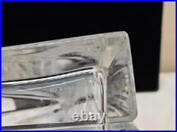 Tiffany And Co. Frank Lloyd Wright Crystal Decanter, Hollow Ball Lid, As Found