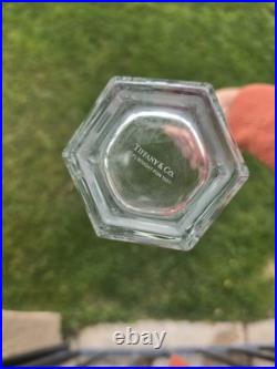 Tiffany & Co. Crystal Vase designed under license from the Frank Lloyd Wright Fo