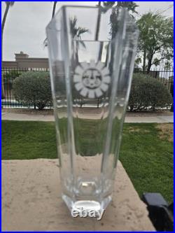 Tiffany & Co. Crystal Vase designed under license from the Frank Lloyd Wright Fo