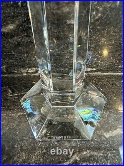 Tiffany & Co. FL WRIGHT FDN 1987 Frank Lloyd Candleholder Candlestick Holder 6