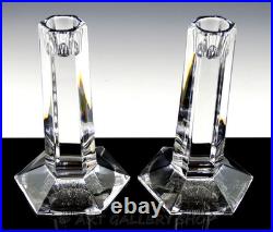 Tiffany & Co Frank Lloyd Wright 1987 CANDLESTISKS CANDLE HOLDERS 6 Set 2 Mint Tiffany & Co Frank Lloyd Wright 1987 CANDLESTISKS CANDLE HOLDERS 6 Set 2 Mint