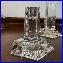 Tiffany & Co. Frank Lloyd Wright 6 Set & 3.5 Candlestick 1987 7263075 Crysta