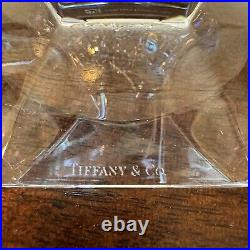 Tiffany & Co. Frank Lloyd Wright 6 Set & 3.5 Candlestick 1987 7263075 Crysta