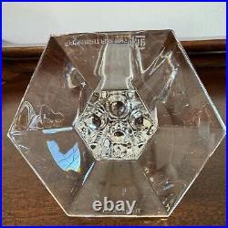 Tiffany & Co. Frank Lloyd Wright 6 Set & 3.5 Candlestick 1987 7263075 Crysta