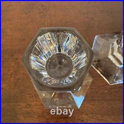 Tiffany & Co. Frank Lloyd Wright 6 Set & 3.5 Candlestick 1987 7263075 Crysta