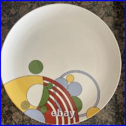 Tiffany & Co. Frank Lloyd Wright CABARET Dinner Plate 10.5 Circles PRISTINE
