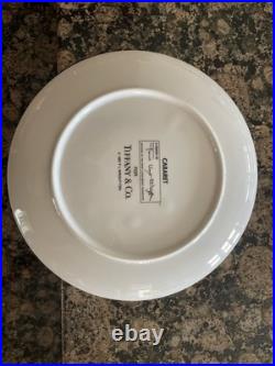 Tiffany & Co. Frank Lloyd Wright CABARET Salad Plate 7 5/8 Circles PRISTINE