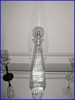 Tiffany & Co. Frank Lloyd Wright Crystal Decanter, Vintage Rare