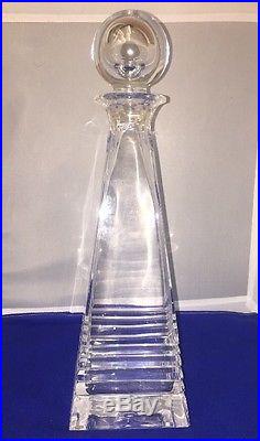 Tiffany & Co. Frank Lloyd Wright Crystal Decanter, Vintage Rare, EXCELLENT