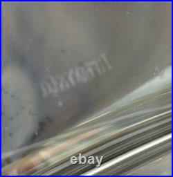 Tiffany & Co. Frank Lloyd Wright Crystal Decanter with Round Stopper 13.75 Great