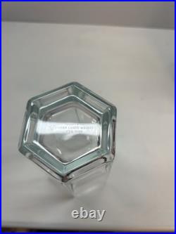 Tiffany & Co. Frank Lloyd Wright Crystal Vase, 9.5 Tall, Stamped 1988