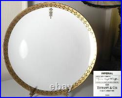 Tiffany & Co. IMPERIAL Frank Lloyd Wright 10 5/8 Dinner Plate(s) MINT