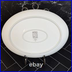 Tiffany & Co. Imperial Hotel Frank Lloyd Wright Oval Serving Platter Rare Disc