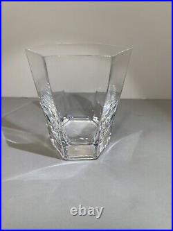Tiffany Crystal Frank Lloyd WrightDouble Old Fashioned Scotch Glass RARE
