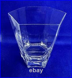 Tiffany Crystal Frank Lloyd Wright Double Old Fashioned Scotch Glass