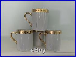 Tiffany FRANK LLOYD WRIGHT Imperial Mugs-Set of 4- NEW Vintage