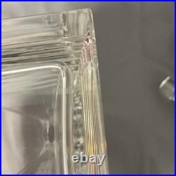 Tiffany and Co. Frank Lloyd Wright Crystal Decanter 11 H 14 With Stopper