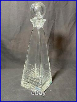 Tiffany and Co. Frank Lloyd Wright Design Crystal Decanter