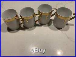 Tiffany and Co. Porcelain Frank Lloyd Wright Imperial Collection Mugs, 4