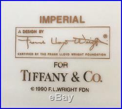 Tiffany and Company Imperial Dinner Plate Frank Lloyd Wright