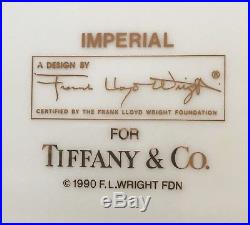 Tiffany and Company Imperial Dinner Plate Frank Lloyd Wright Take Up To 6