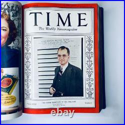 Time Magazine Library Bound January 3, 1938 March 28, 1938 Frank Lloyd Wright