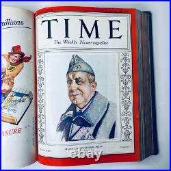Time Magazine Library Bound January 3, 1938 March 28, 1938 Frank Lloyd Wright