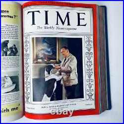 Time Magazine Library Bound January 3, 1938 March 28, 1938 Frank Lloyd Wright