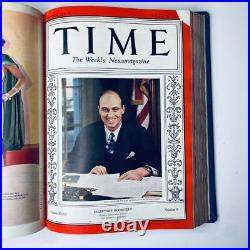 Time Magazine Library Bound January 3, 1938 March 28, 1938 Frank Lloyd Wright