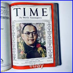 Time Magazine Library Bound January 3, 1938 March 28, 1938 Frank Lloyd Wright