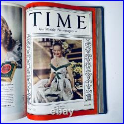 Time Magazine Library Bound January 3, 1938 March 28, 1938 Frank Lloyd Wright
