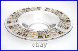 Tree Of Life, Rare Art Glass Bowl, Frank Lloyd Wright Collection, 24k Gold Italy