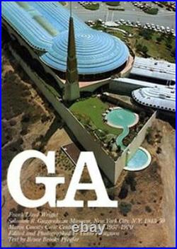 USED GA Global Architecture #36 Frank Lloyd Wright Guggenheim Museum Japan Book